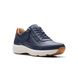 Clarks Lacing Shoes - Navy Leather - 766495E TIVOLI ZIP